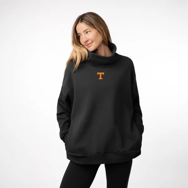 Bedford Oversized Collegiate Mockneck - Tennessee
