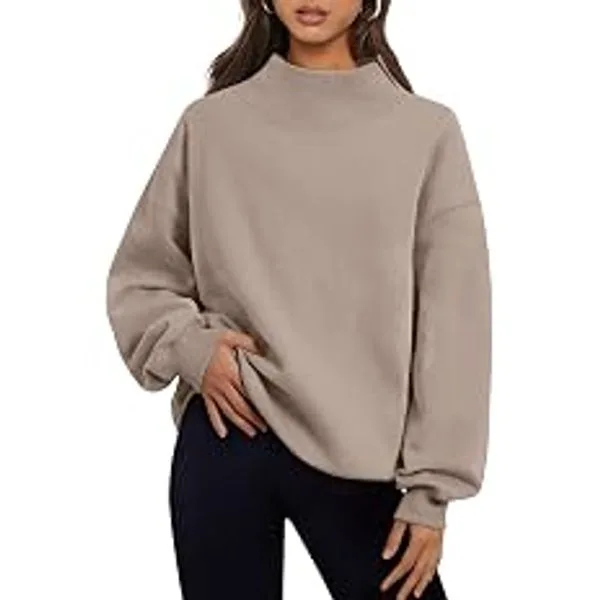 Mock Neck Sweatshirt