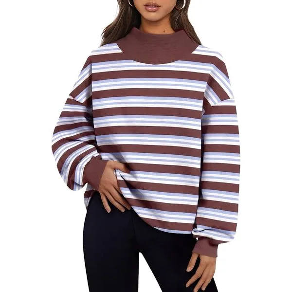 Mock Neck Sweatshirt