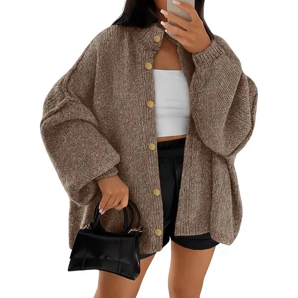 Oversized Chunky Cardigan