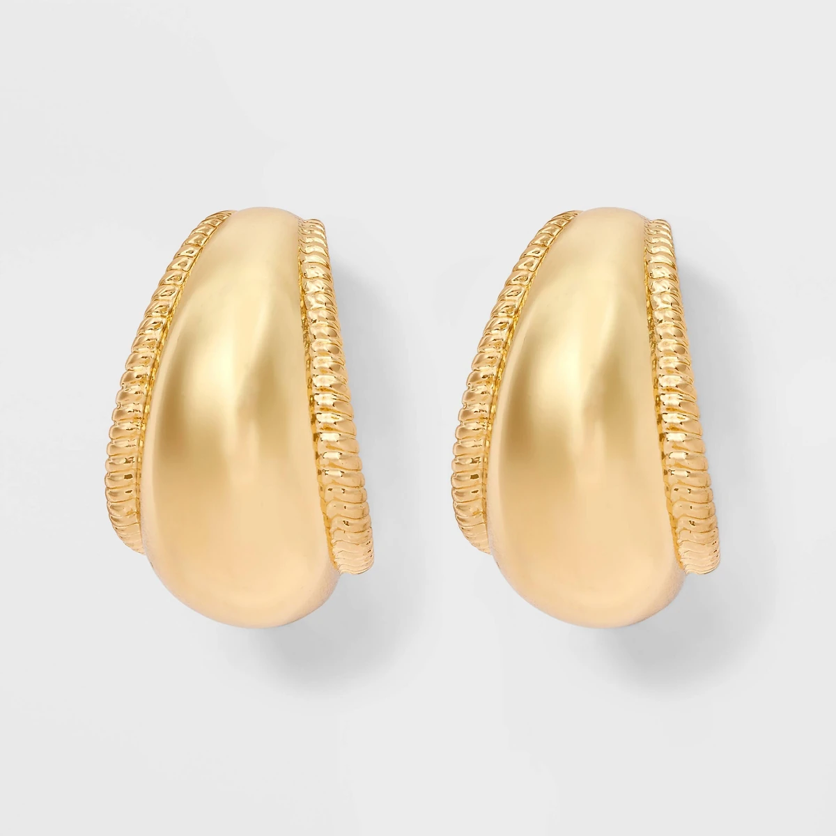 Chunky Hoop Earrings