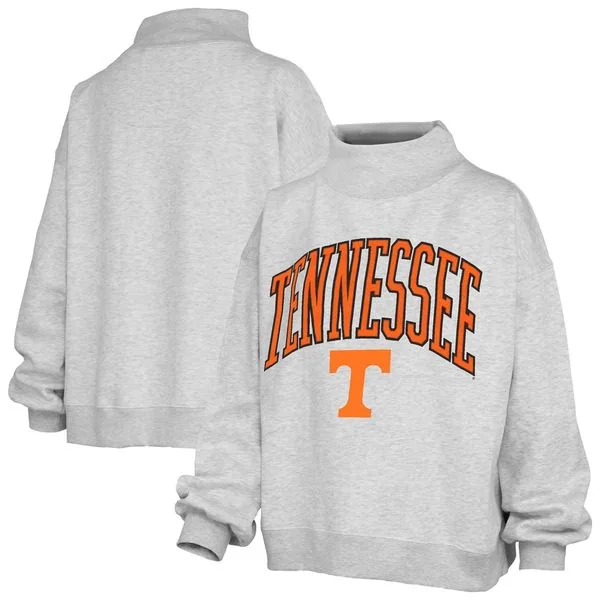 Tennessee mock-neck fleece — Gray